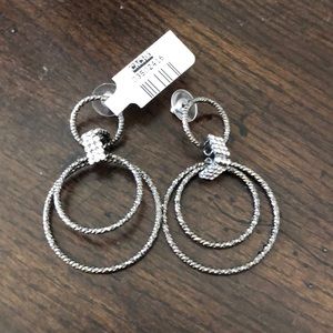 Cache Silver Earrings